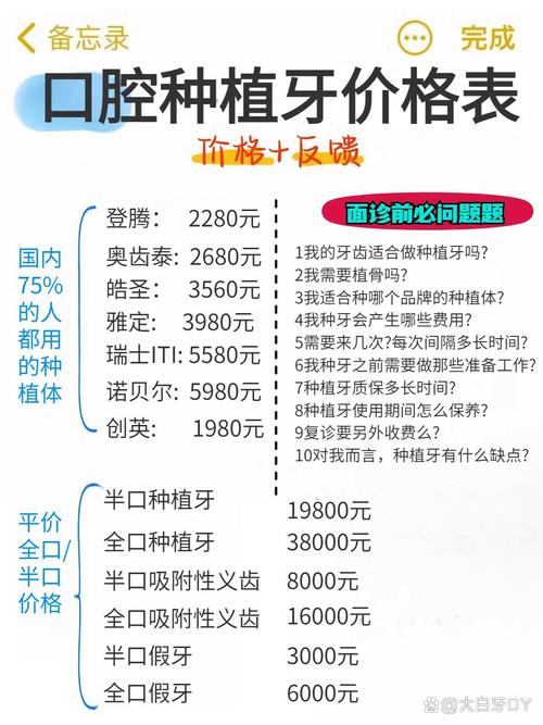 贝恩种植牙价格_牙贝士口腔门诊部种植牙价格_德贝口腔医院种植牙费用
